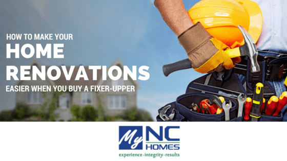Buying a home to renovate in the Triangle Area