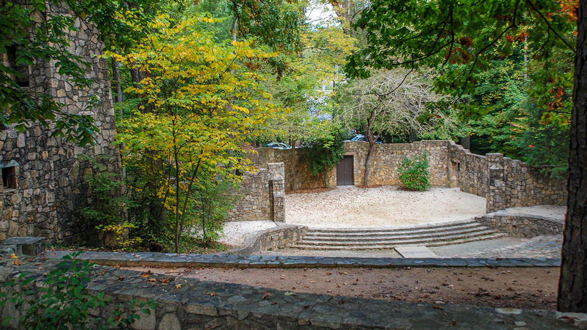 Forest Theater in Battle Park by NC Botanical Gardens