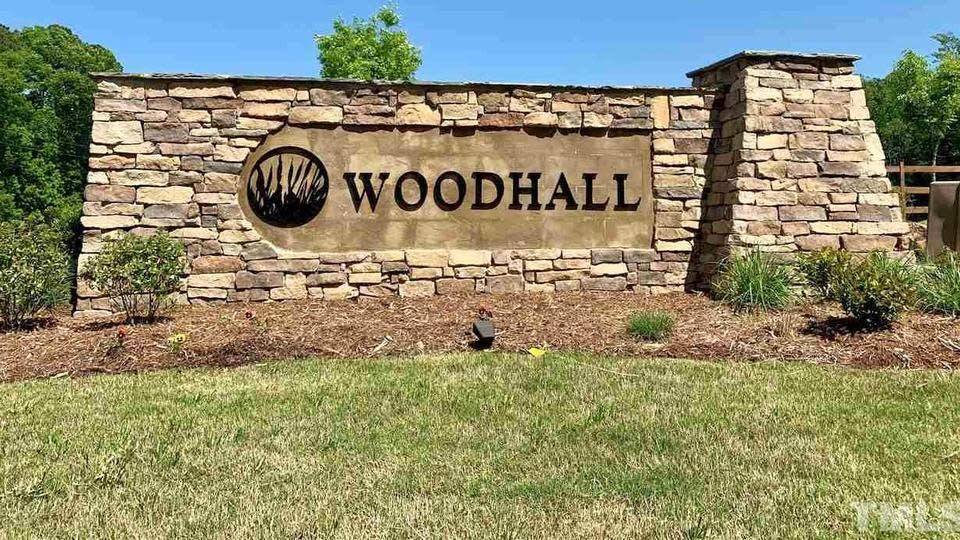 Entrance to Woodhall in Apex NC