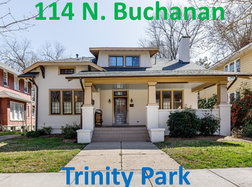 114 N Buchanan in Trinity Park Durham NC
