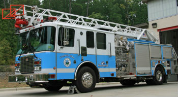 Chapel Hill, NC fire truck 